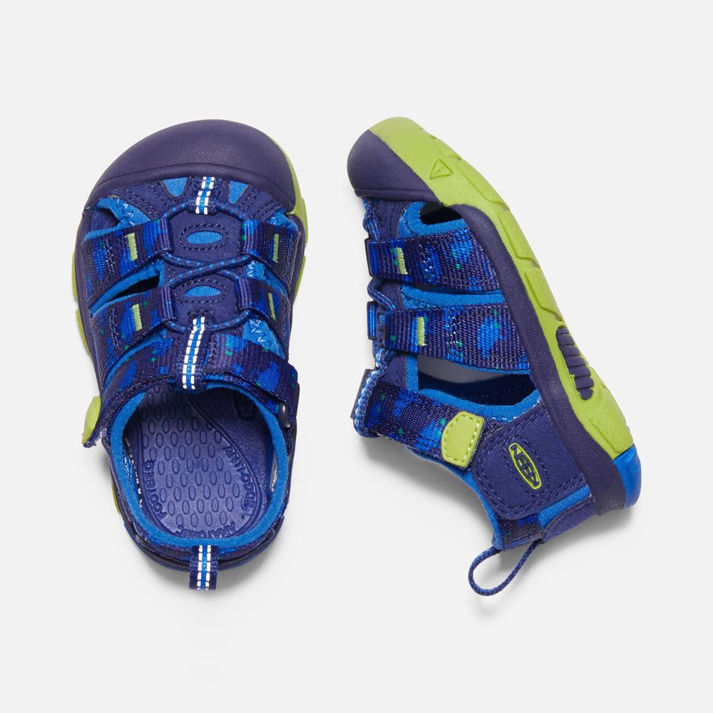 Sandales Keen Enfant Bleu/Vert | Newport H2 | PFTRV-4523